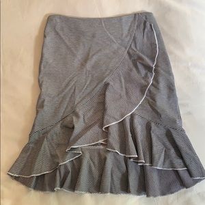 Pin stripe cotton Club Monaco skirt, size 4